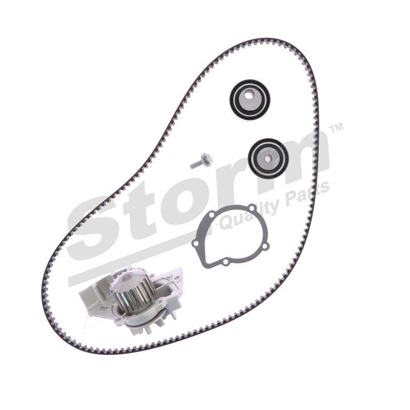 Pompe à eau + kit de courroie crantée STORM QUALITY PARTS 5550567KP
