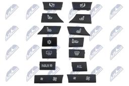 Élément de commande, chauffage/ventilation NTY EWS-BM-111