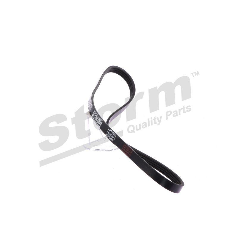 Courroie trapézoïdale à nervures STORM QUALITY PARTS STO4PK0855