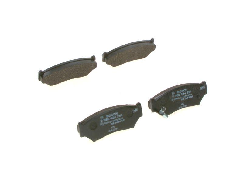 Kit de plaquettes de frein, frein à disque BOSCH 0 986 424 251