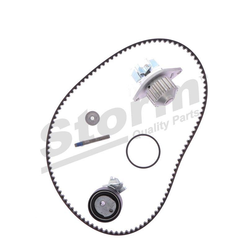 Pompe à eau + kit de courroie crantée STORM QUALITY PARTS 904464KP