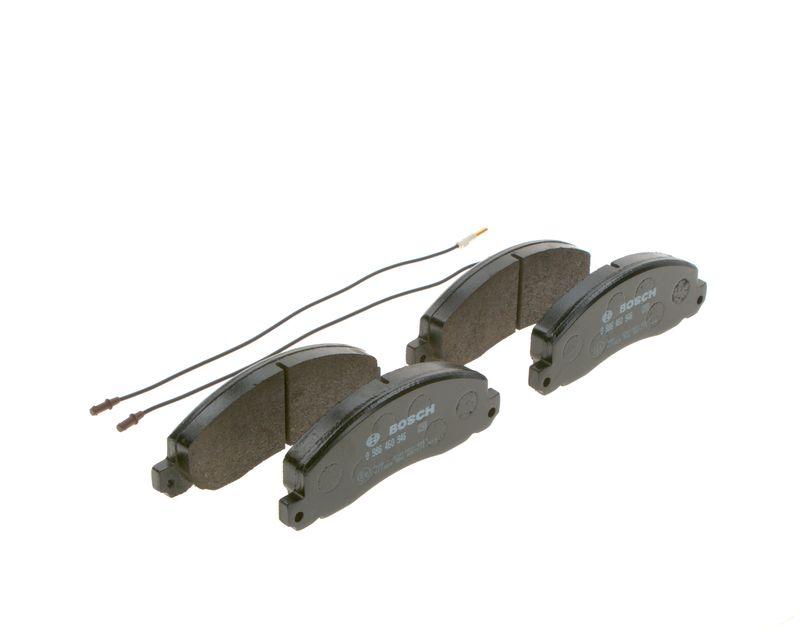 Kit de plaquettes de frein, frein à disque BOSCH 0 986 460 946