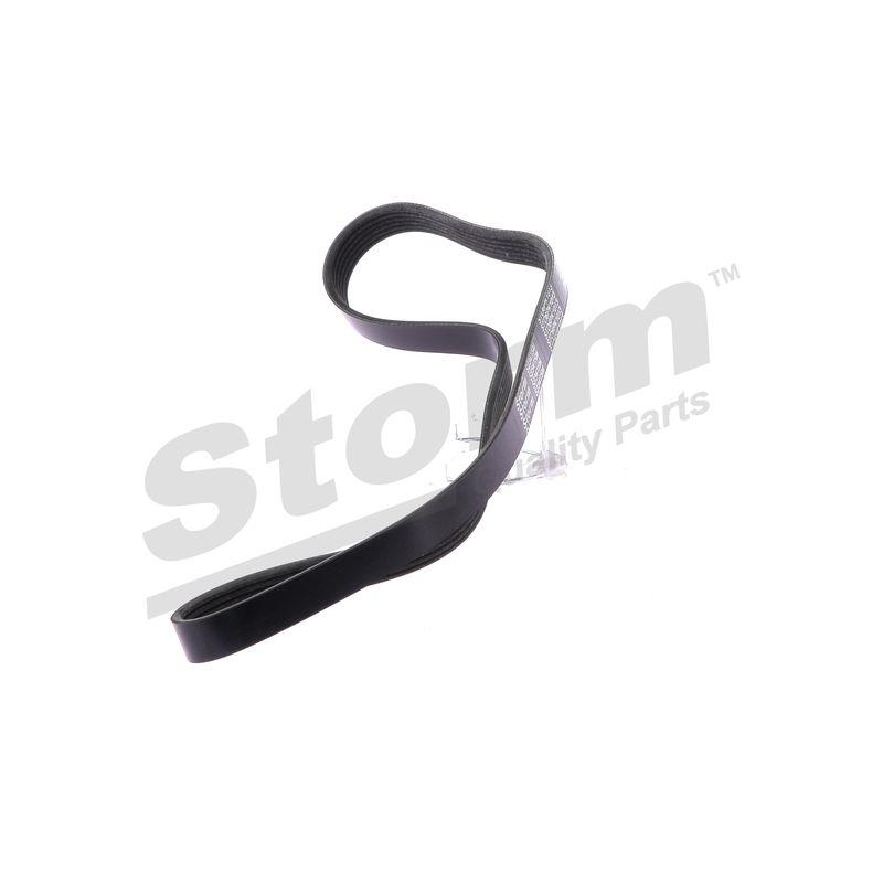 Courroie trapézoïdale à nervures STORM QUALITY PARTS STO6PK1013