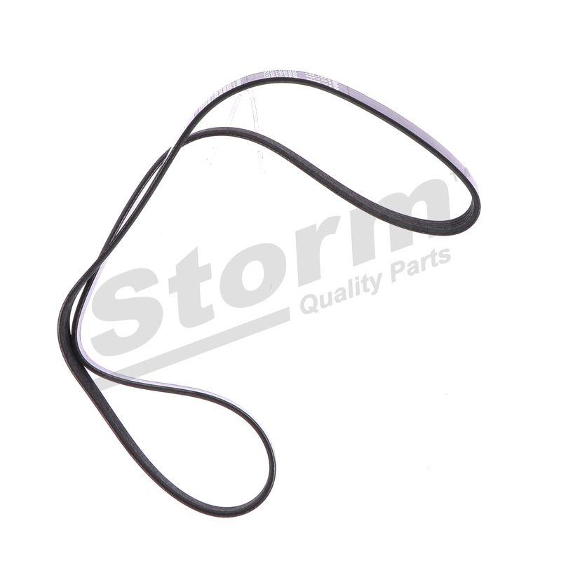 Courroie trapézoïdale à nervures STORM QUALITY PARTS STO5PK1200