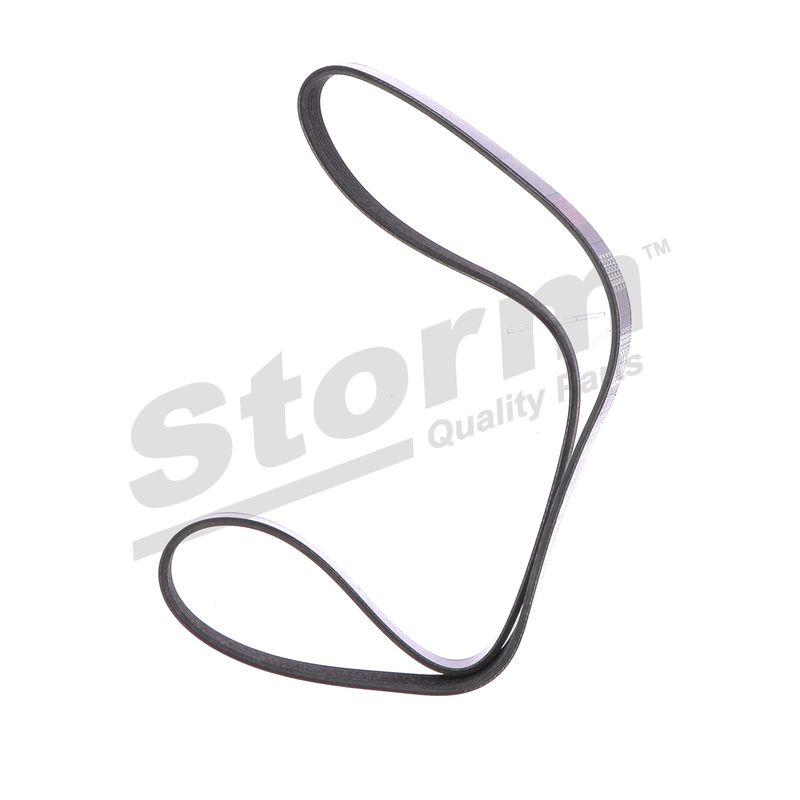 Courroie trapézoïdale à nervures STORM QUALITY PARTS STO6PK1250