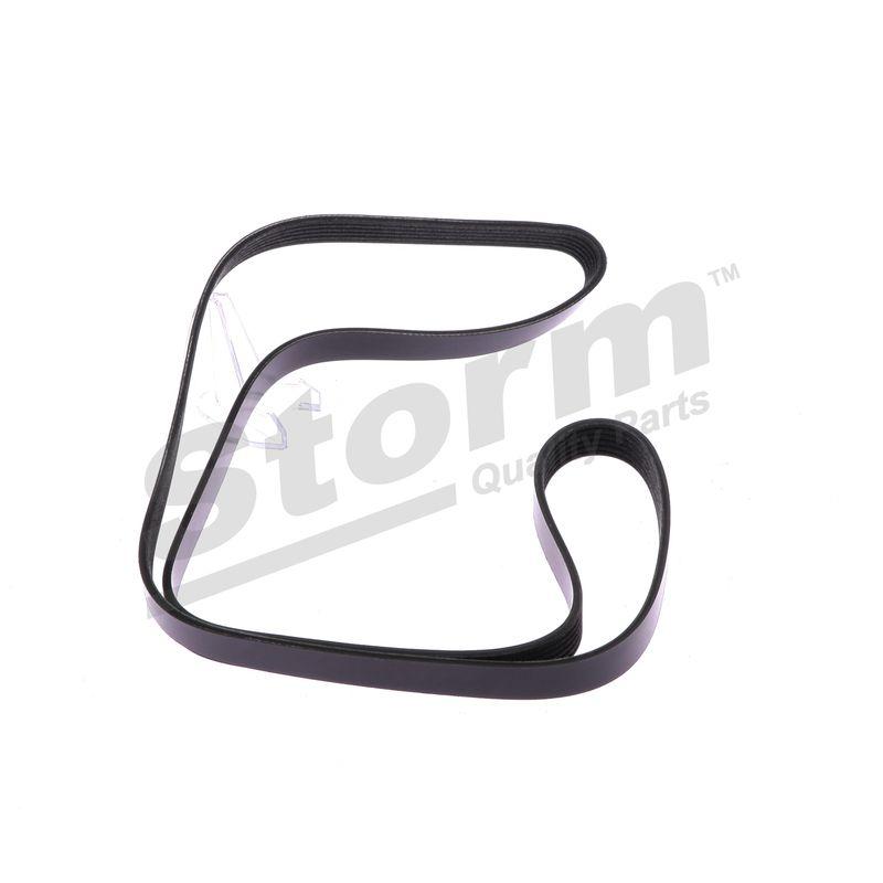 Courroie trapézoïdale à nervures STORM QUALITY PARTS STO6PK1638
