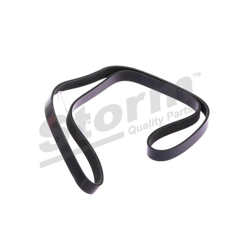 Courroie trapézoïdale à nervures STORM QUALITY PARTS STO6PK1513
