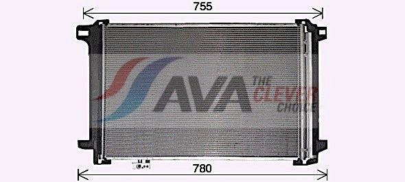 Condenseur, climatisation AVA QUALITY COOLING MSA5450D