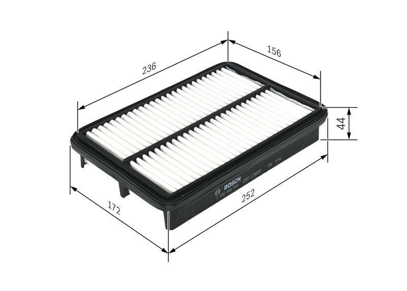 Filtre à air BOSCH F 026 400 044