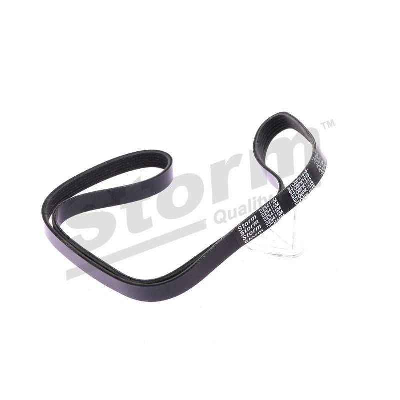Courroie trapézoïdale à nervures STORM QUALITY PARTS STO6PK1513