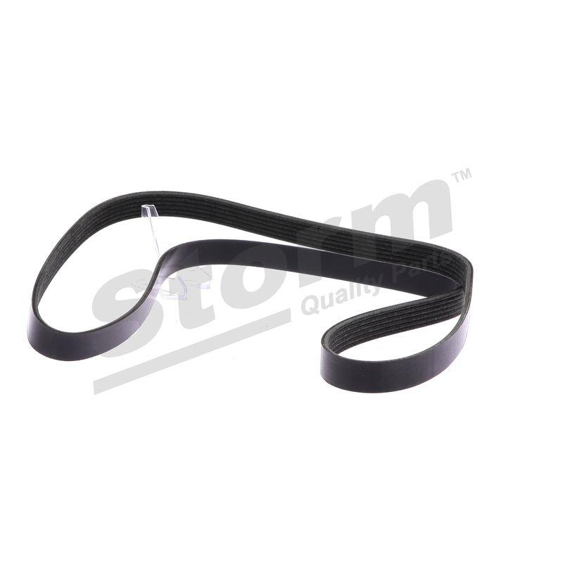 Courroie trapézoïdale à nervures STORM QUALITY PARTS STO6PK1463