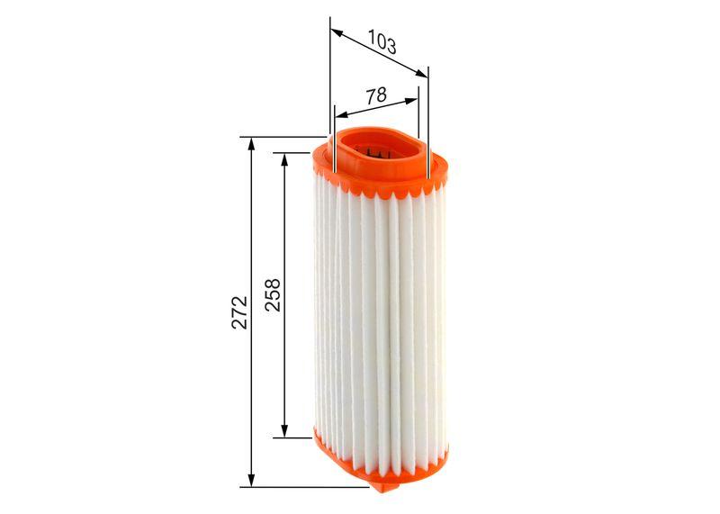 Filtre à air BOSCH F 026 400 578