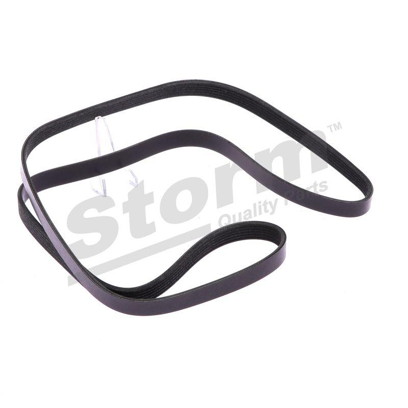 Courroie trapézoïdale à nervures STORM QUALITY PARTS STO6PK1735