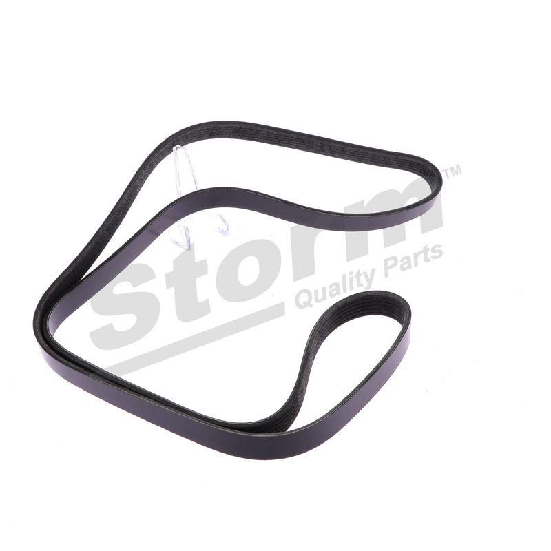 Courroie trapézoïdale à nervures STORM QUALITY PARTS STO6PK1708