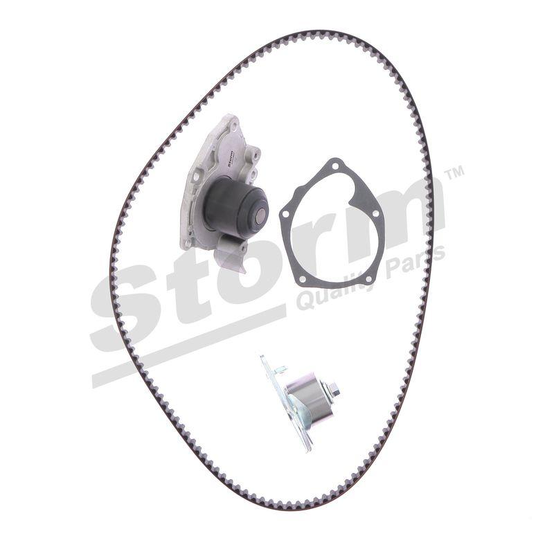 Pompe à eau + kit de courroie crantée STORM QUALITY PARTS 904509KP