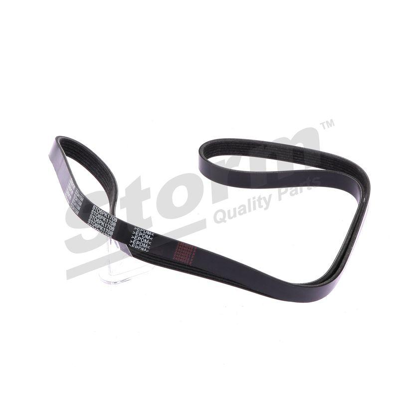 Courroie trapézoïdale à nervures STORM QUALITY PARTS STO6PK1708