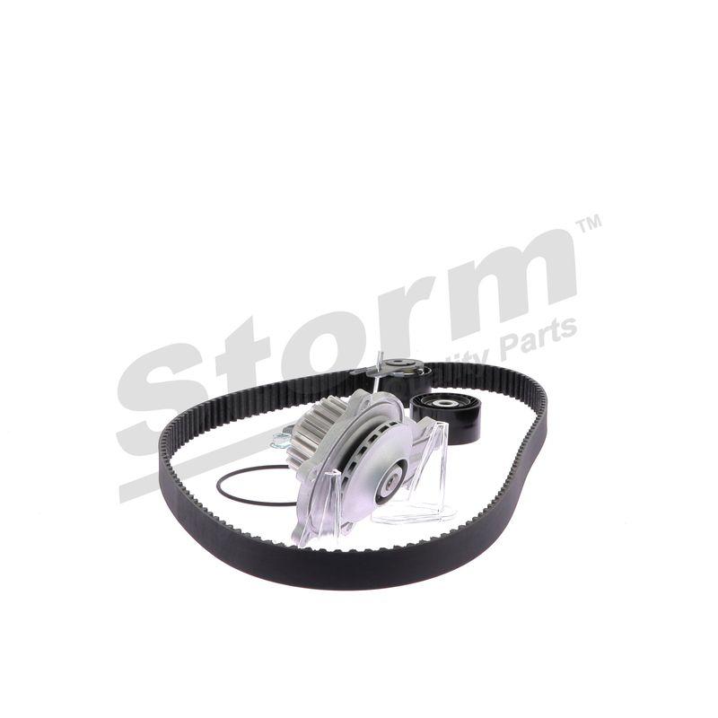 Pompe à eau + kit de courroie crantée STORM QUALITY PARTS 904487KP