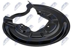 Déflecteur, disque de frein NTY HTO-VW-058