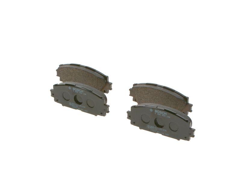 Kit de plaquettes de frein, frein à disque BOSCH 0 986 494 198