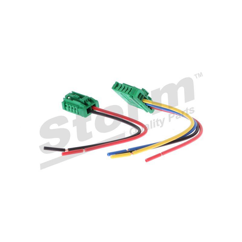 Kit rép. de câble, résistance (ventilateur d'habitacle) STORM QUALITY PARTS 888699