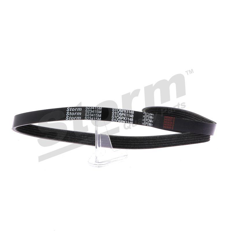 Courroie trapézoïdale à nervures STORM QUALITY PARTS STO5PK1148