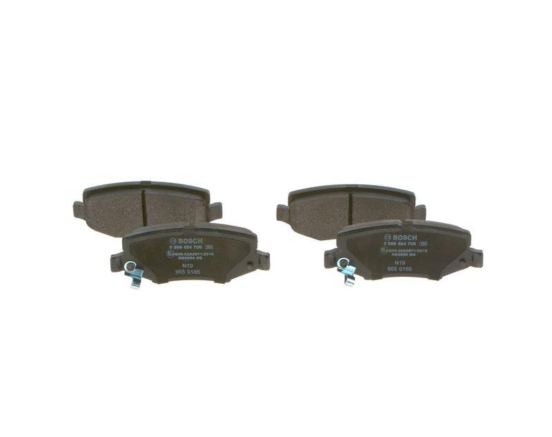 Kit de plaquettes de frein, frein à disque BOSCH 0 986 494 706