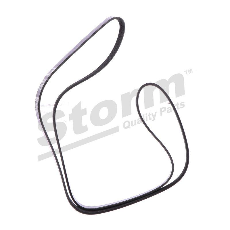 Courroie trapézoïdale à nervures STORM QUALITY PARTS STO5PK1750