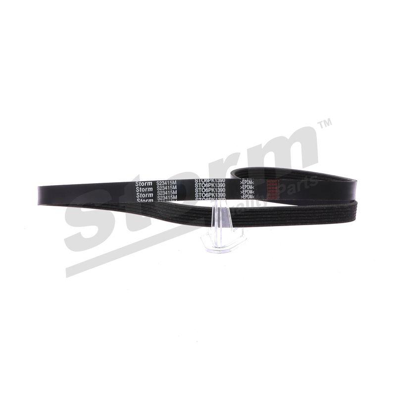 Courroie trapézoïdale à nervures STORM QUALITY PARTS STO6PK1390