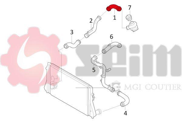 Gaine de suralimentation SEIM 981026
