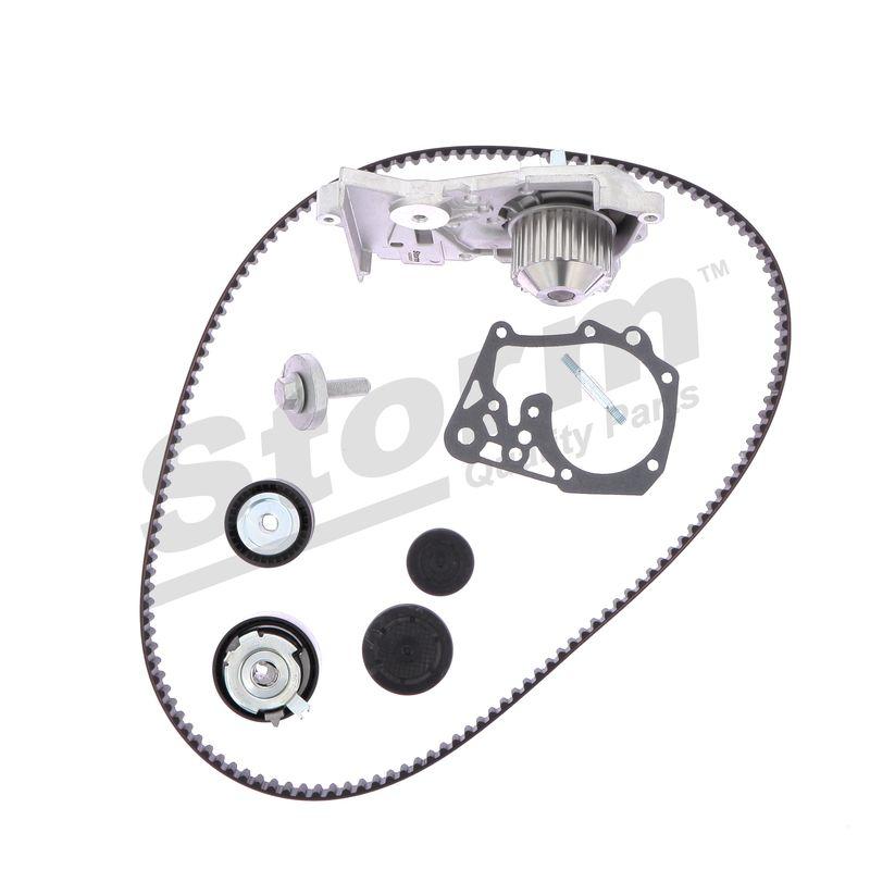 Pompe à eau + kit de courroie crantée STORM QUALITY PARTS 5550576KP