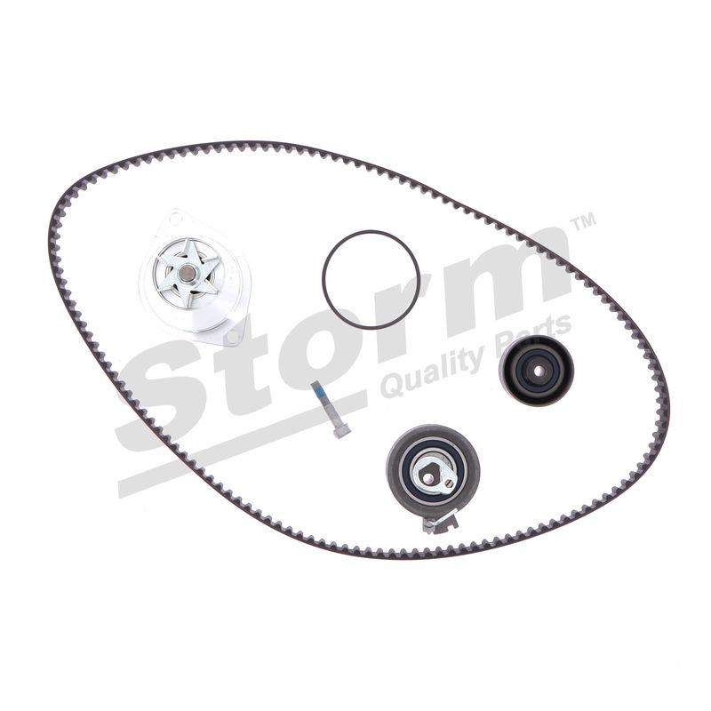 Pompe à eau + kit de courroie crantée STORM QUALITY PARTS 904470KP