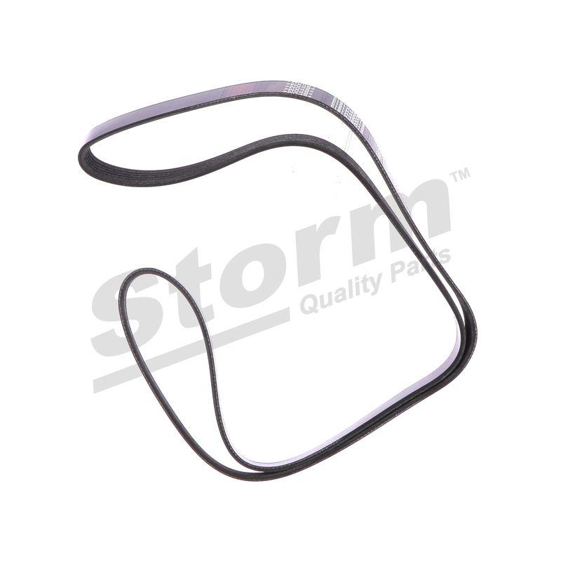 Courroie trapézoïdale à nervures STORM QUALITY PARTS STO6PK1613