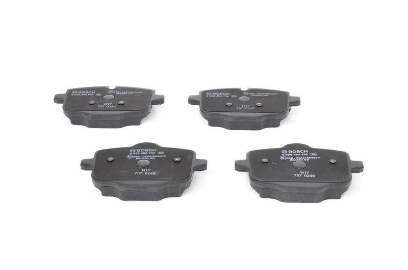 Kit de plaquettes de frein, frein à disque BOSCH 0 986 494 759