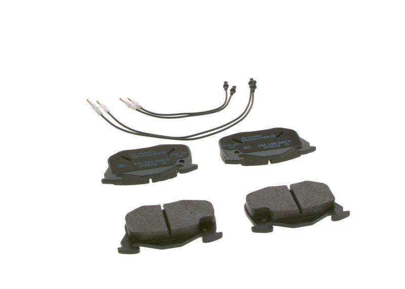 Kit de plaquettes de frein, frein à disque BOSCH 0 986 461 763