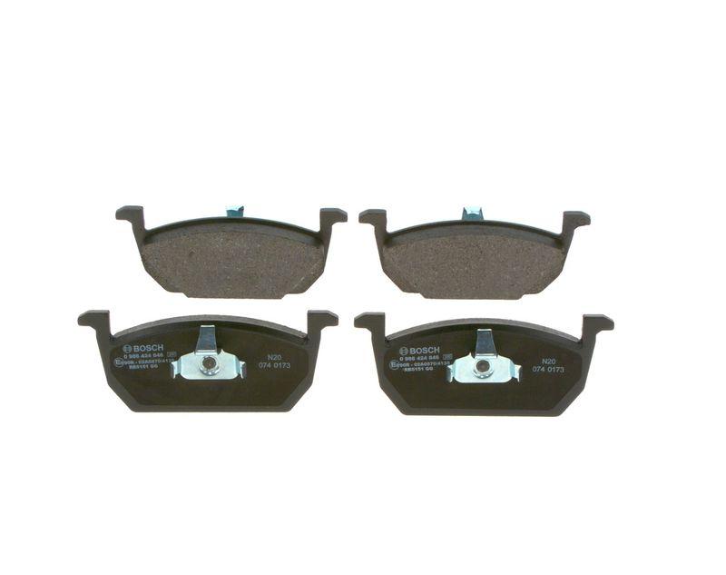 Kit de plaquettes de frein, frein à disque BOSCH 0 986 424 846