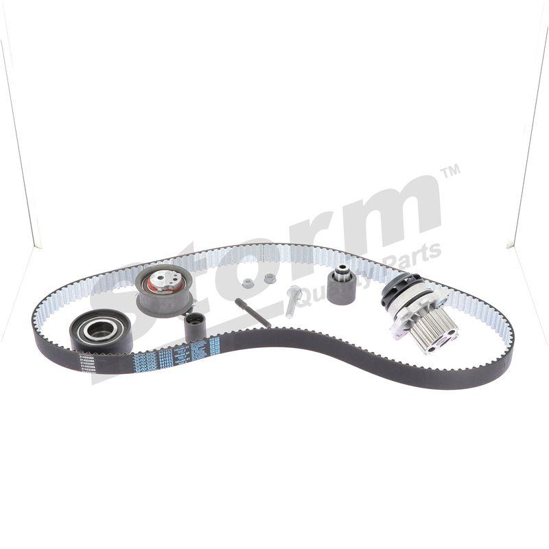 Pompe à eau + kit de courroie crantée STORM QUALITY PARTS 5550791KP