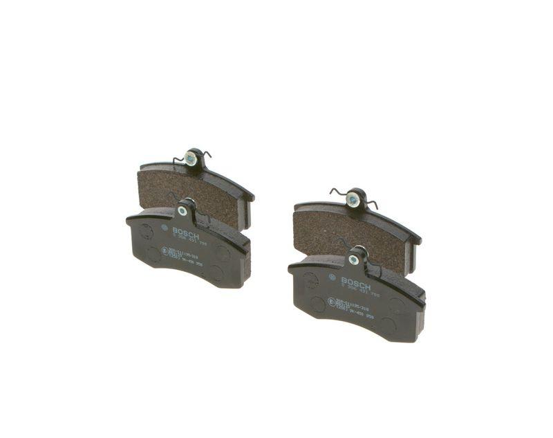 Kit de plaquettes de frein, frein à disque BOSCH 0 986 491 700