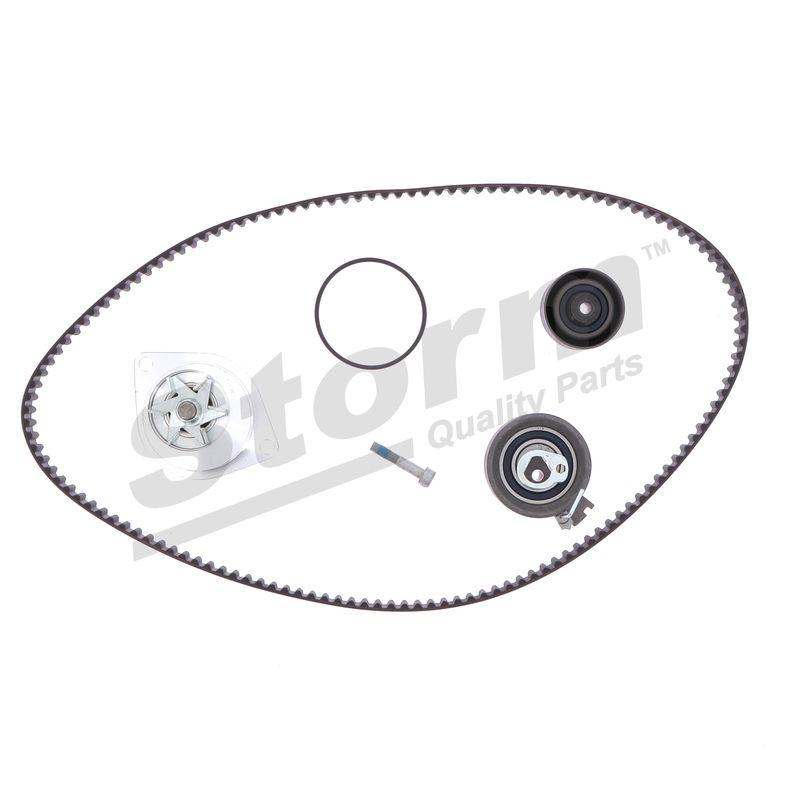 Pompe à eau + kit de courroie crantée STORM QUALITY PARTS 904470KP