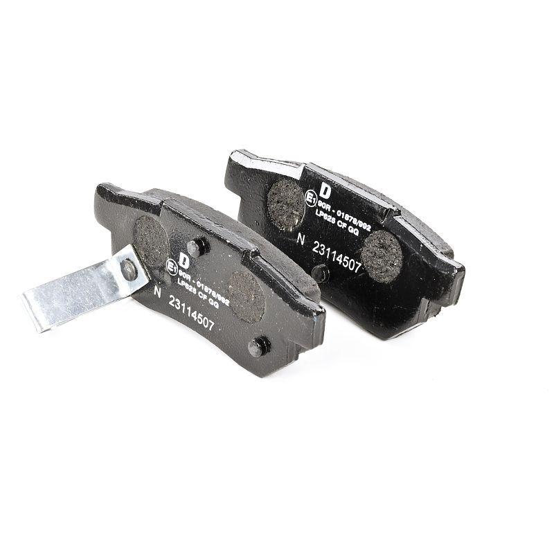 Kit de plaquettes de frein, frein à disque DELPHI LP625