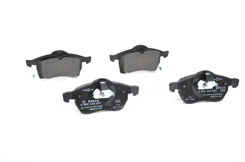 Kit de plaquettes de frein, frein à disque BOSCH 0 986 424 457