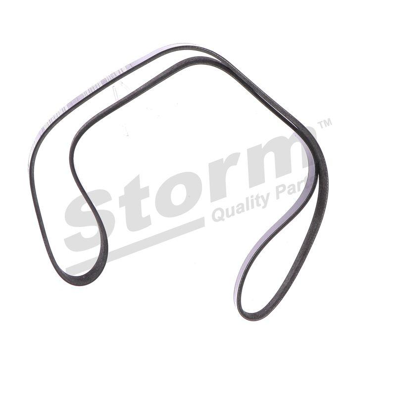 Courroie trapézoïdale à nervures STORM QUALITY PARTS STO6PK1400