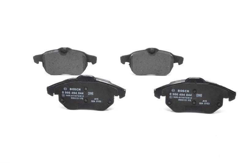 Kit de plaquettes de frein, frein à disque BOSCH 0 986 494 044