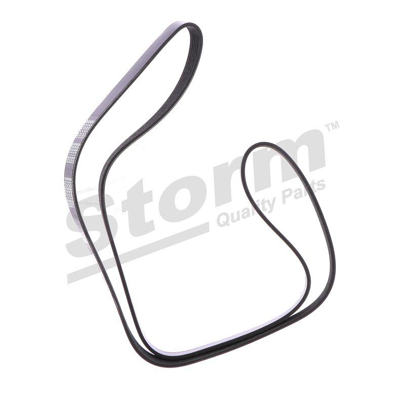 Courroie trapézoïdale à nervures STORM QUALITY PARTS STO6PK1638
