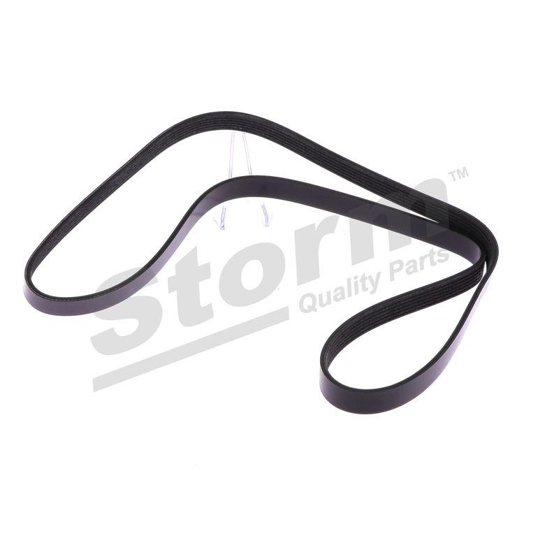 Courroie trapézoïdale à nervures STORM QUALITY PARTS STO6PK1438