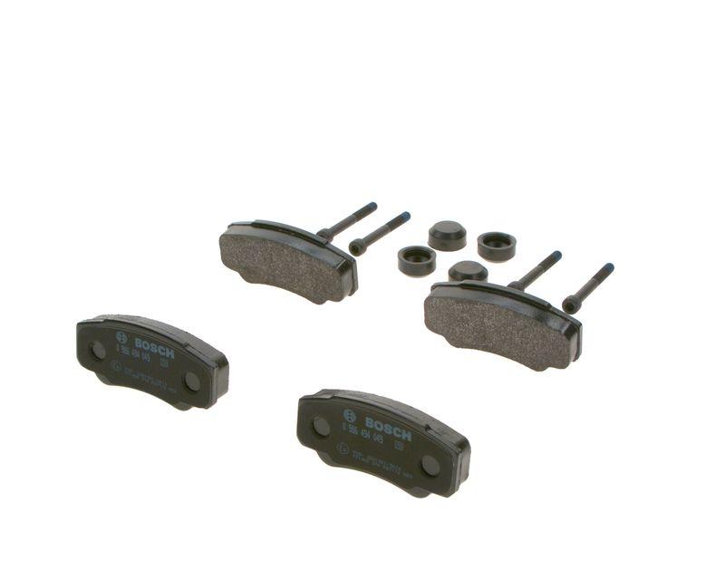 Kit de plaquettes de frein, frein à disque BOSCH 0 986 494 049