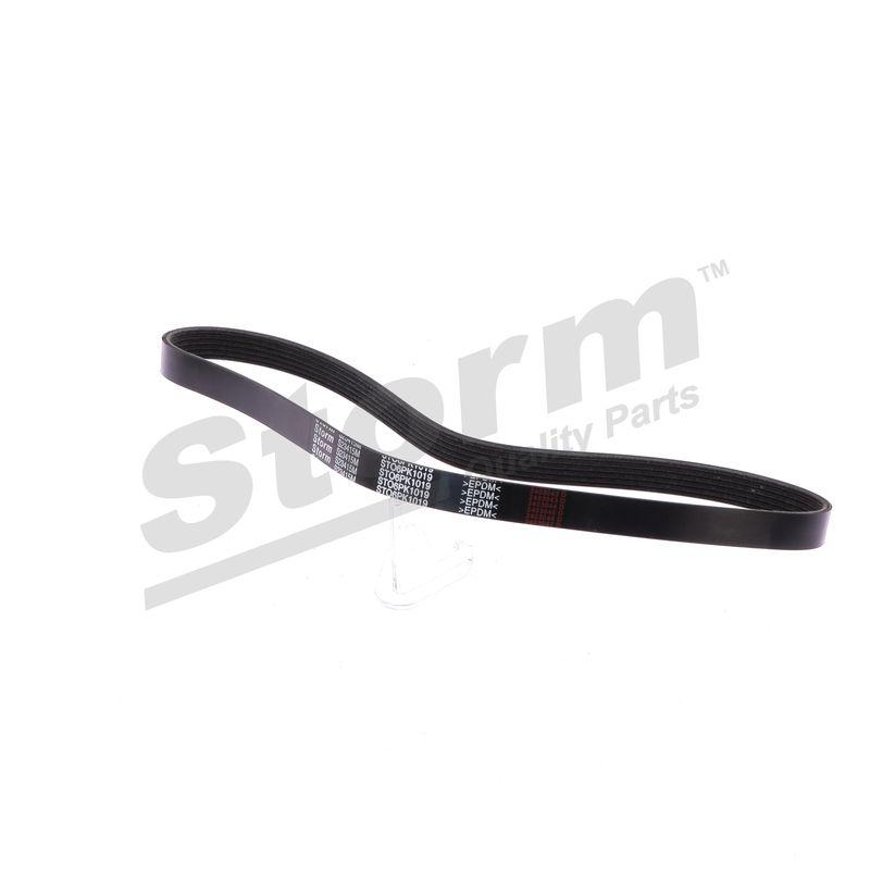 Courroie trapézoïdale à nervures STORM QUALITY PARTS STO6PK1019
