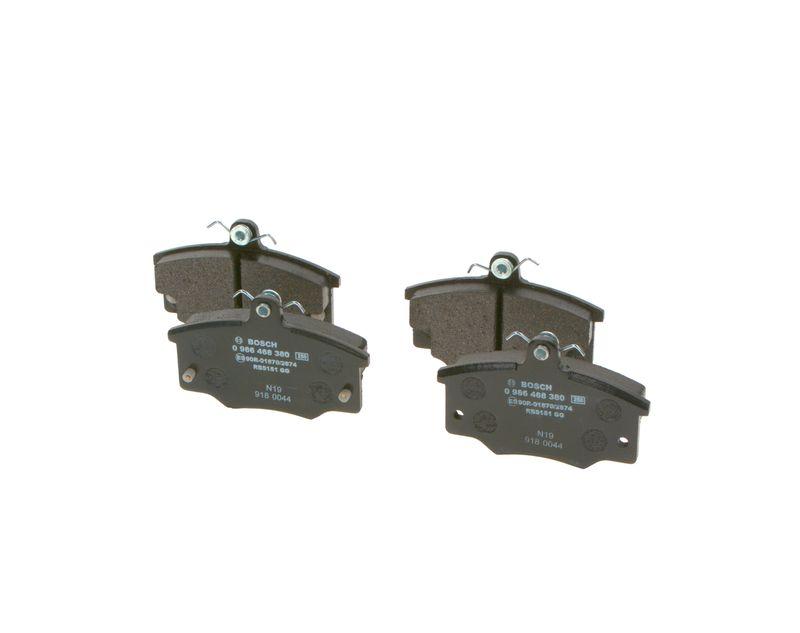 Kit de plaquettes de frein, frein à disque BOSCH 0 986 468 380