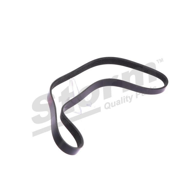 Courroie trapézoïdale à nervures STORM QUALITY PARTS STO6PK1013