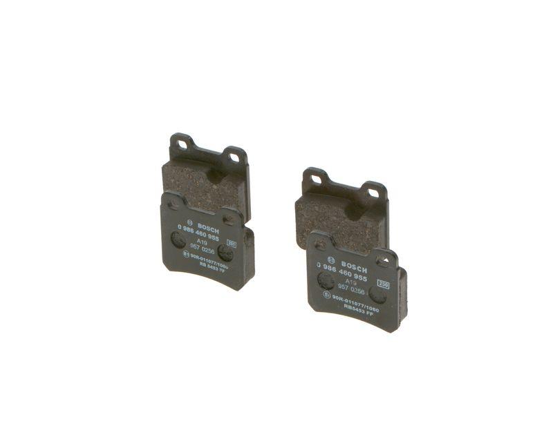 Kit de plaquettes de frein, frein à disque BOSCH 0 986 460 955