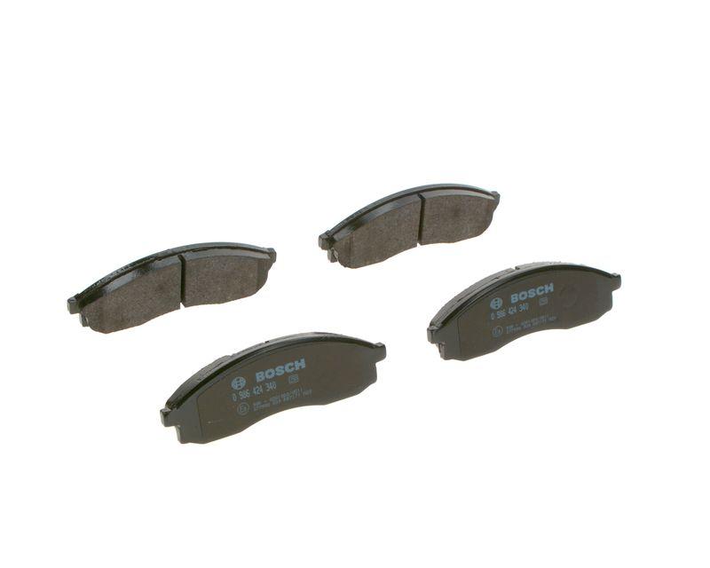 Kit de plaquettes de frein, frein à disque BOSCH 0 986 424 340